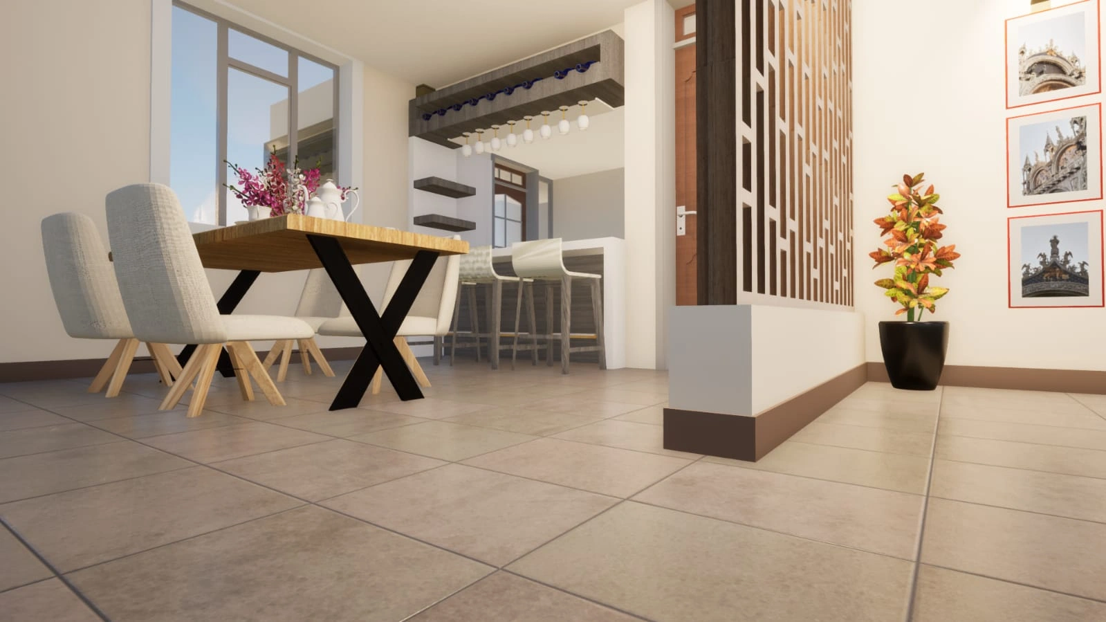 Kitchen area
